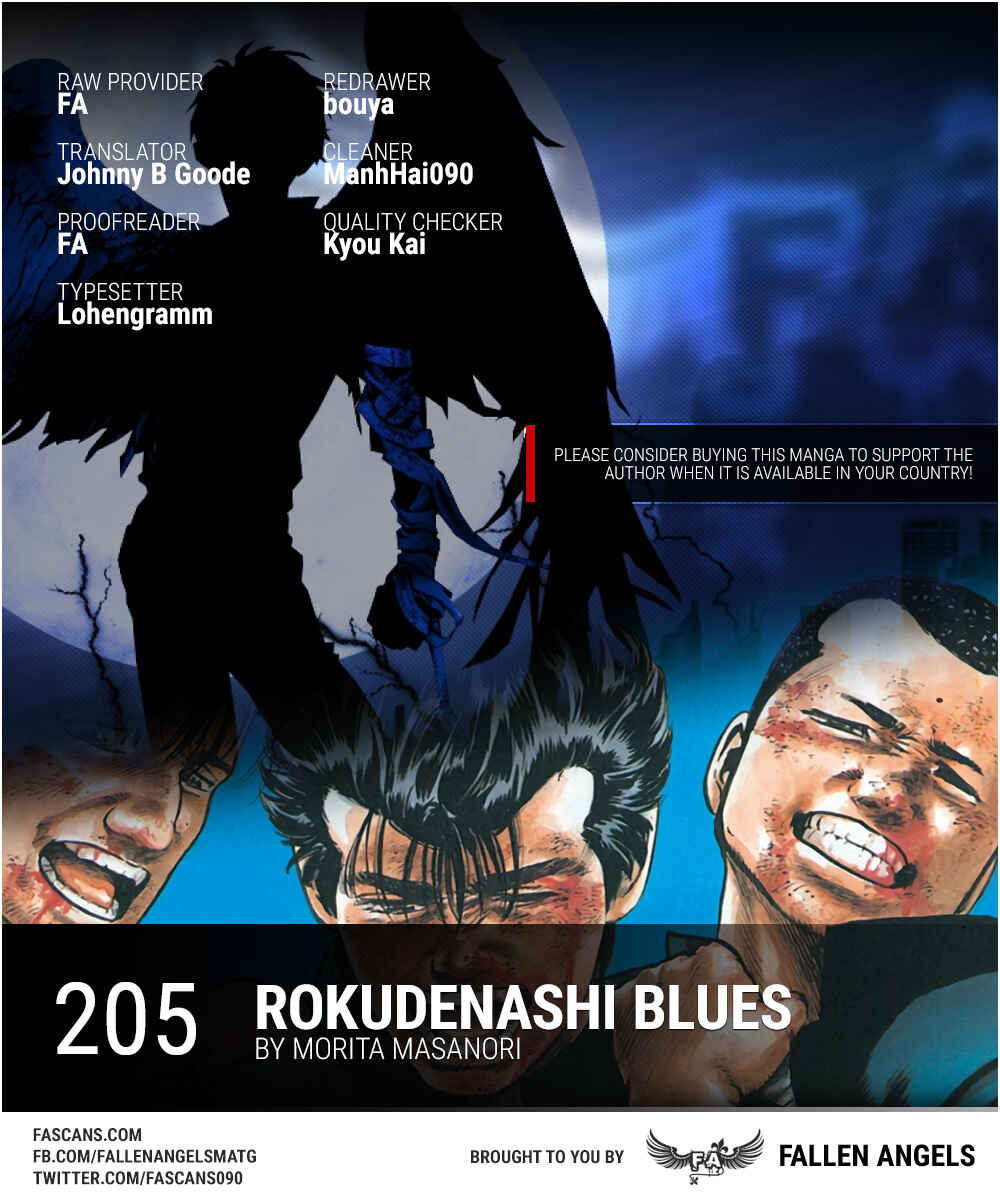 Rokudenashi Blues Chapter 206 - Page 1