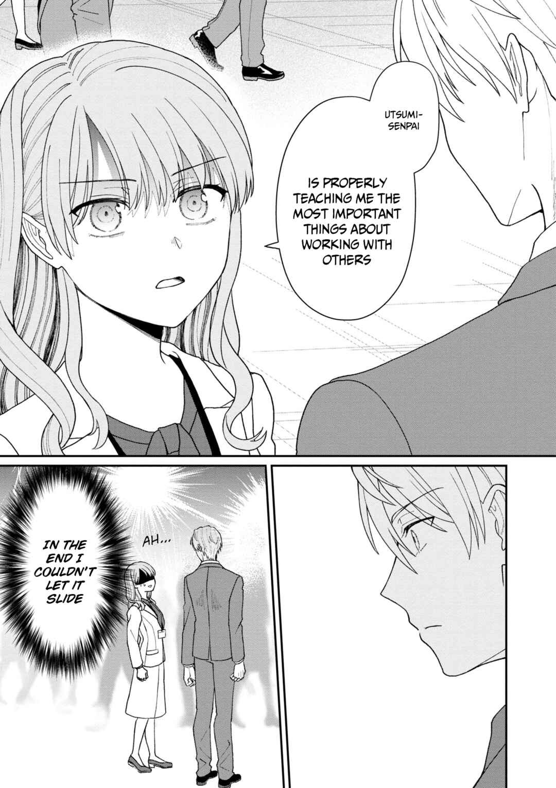 Kuuki ga "Yomeru" Shinnyuu Shain to Buaisou na Senpai Chapter 18 - Page 6