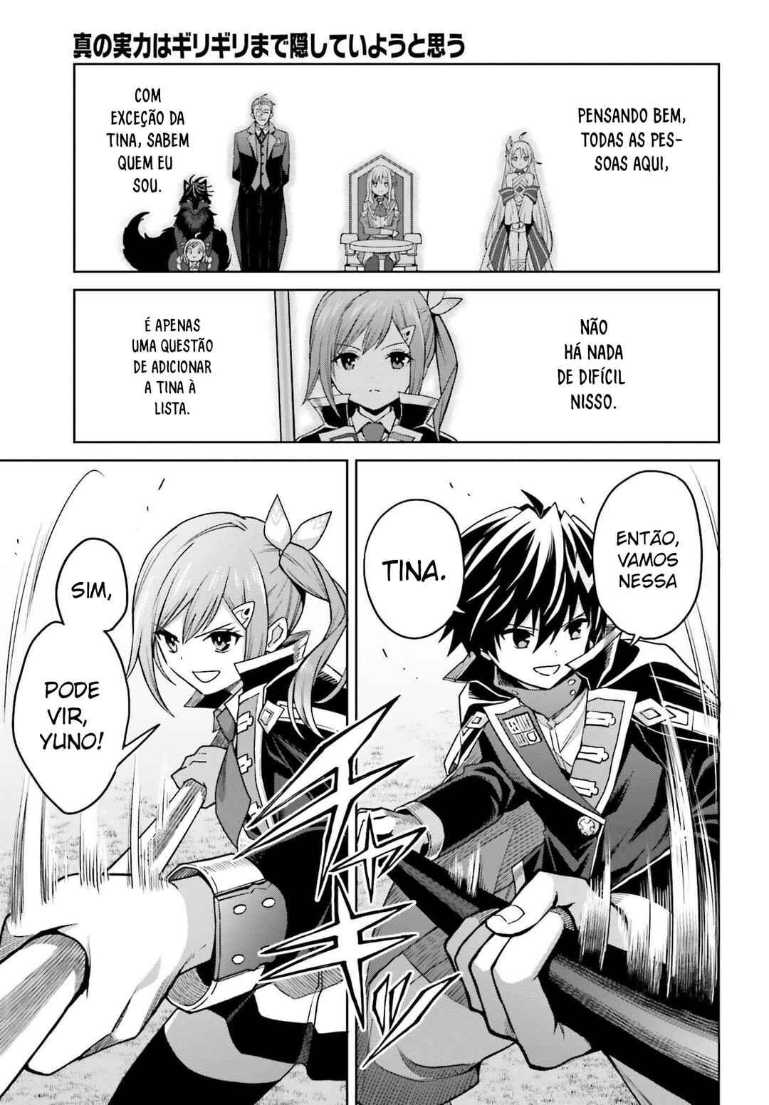 Shin no Jitsuryoku wa Girigiri made Kakushiteiyou to Omou Chapter 32 - Page 38