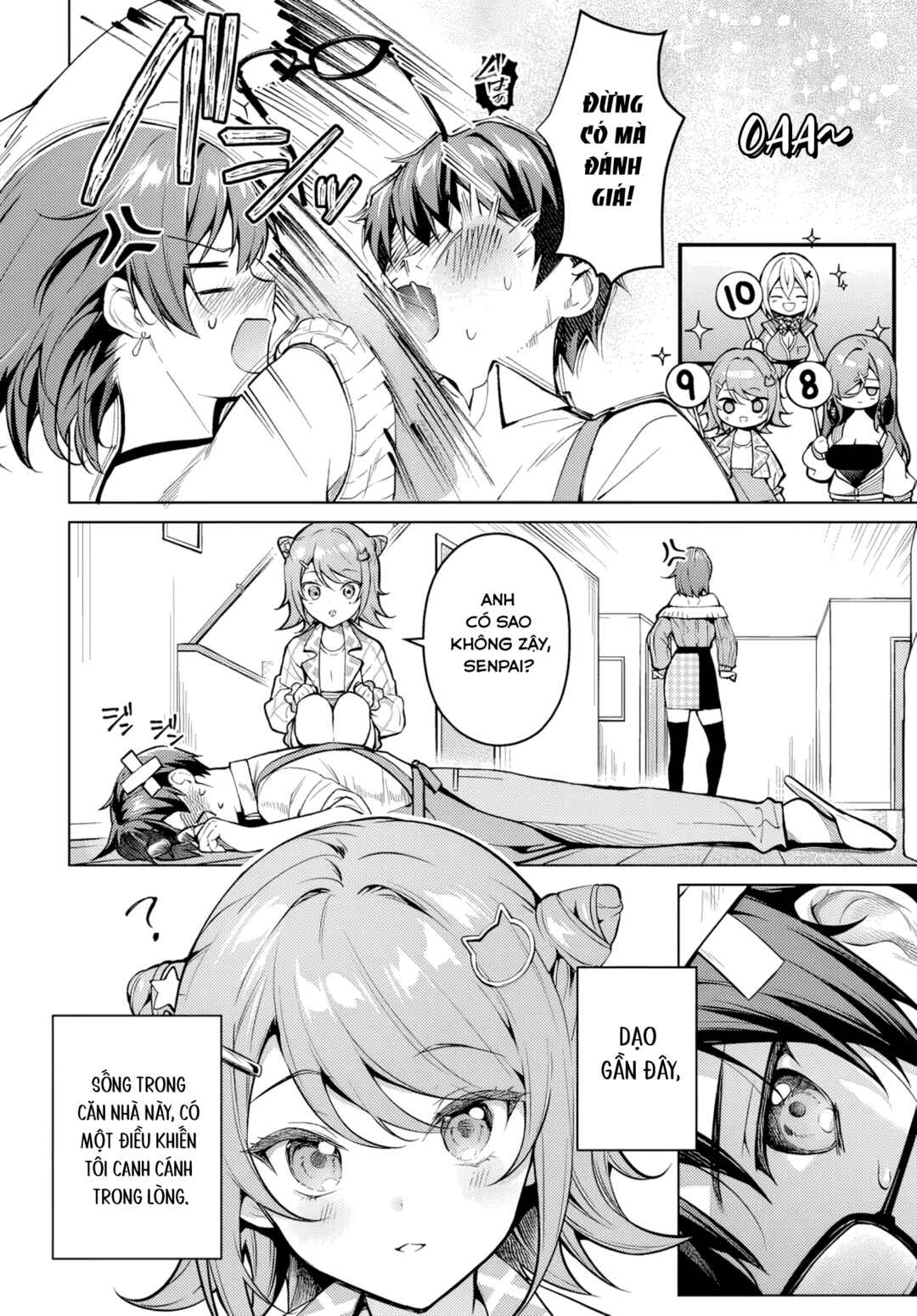 Tier 1 Shimai - Yuumei Yonshimai wa Boku nashi de wa Ikirarenai Chapter 2 - Page 14