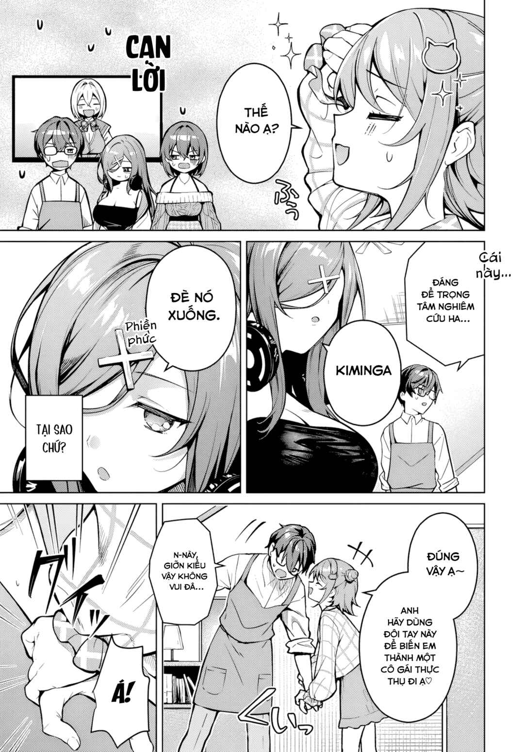 Tier 1 Shimai - Yuumei Yonshimai wa Boku nashi de wa Ikirarenai Chapter 2 - Page 9