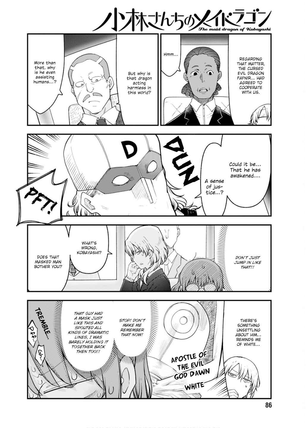Kobayashi-san Chi no Maid Dragon Chapter 158 - Page 8