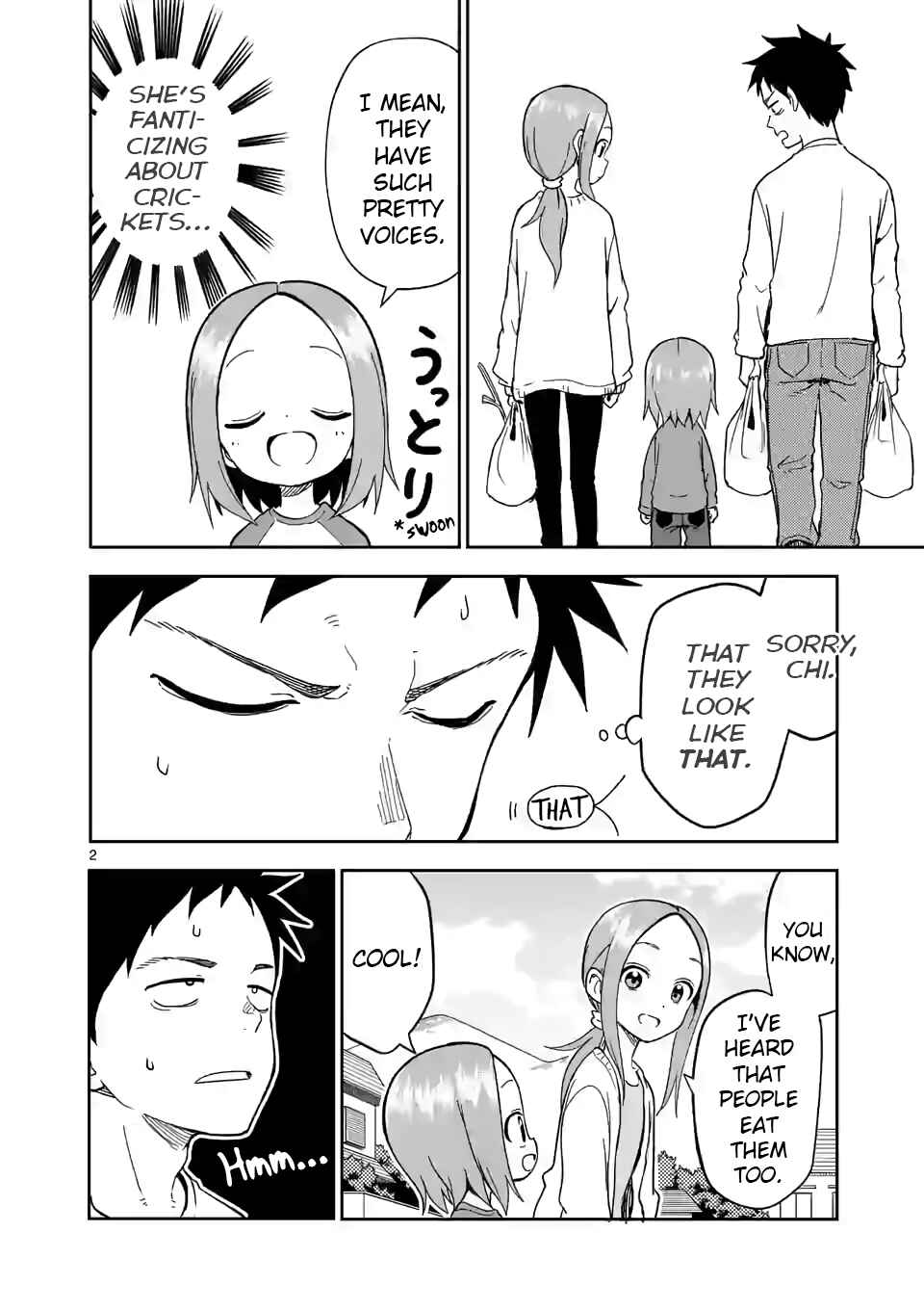 Karakai Jouzu no (Moto) Takagi-san Chapter 201 - Page 2