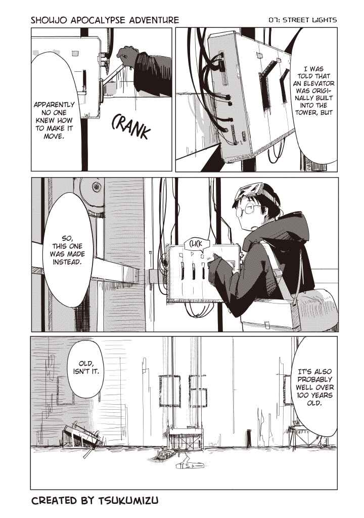 Shoujo Shuumatsu Ryokou Chapter 8 - Page 1