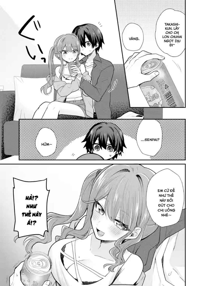 Osake to Senpai Kanojo to no Amaama Doukyo Lovecome wa Nijuusai ni Natte kara Chapter 5 - Page 6
