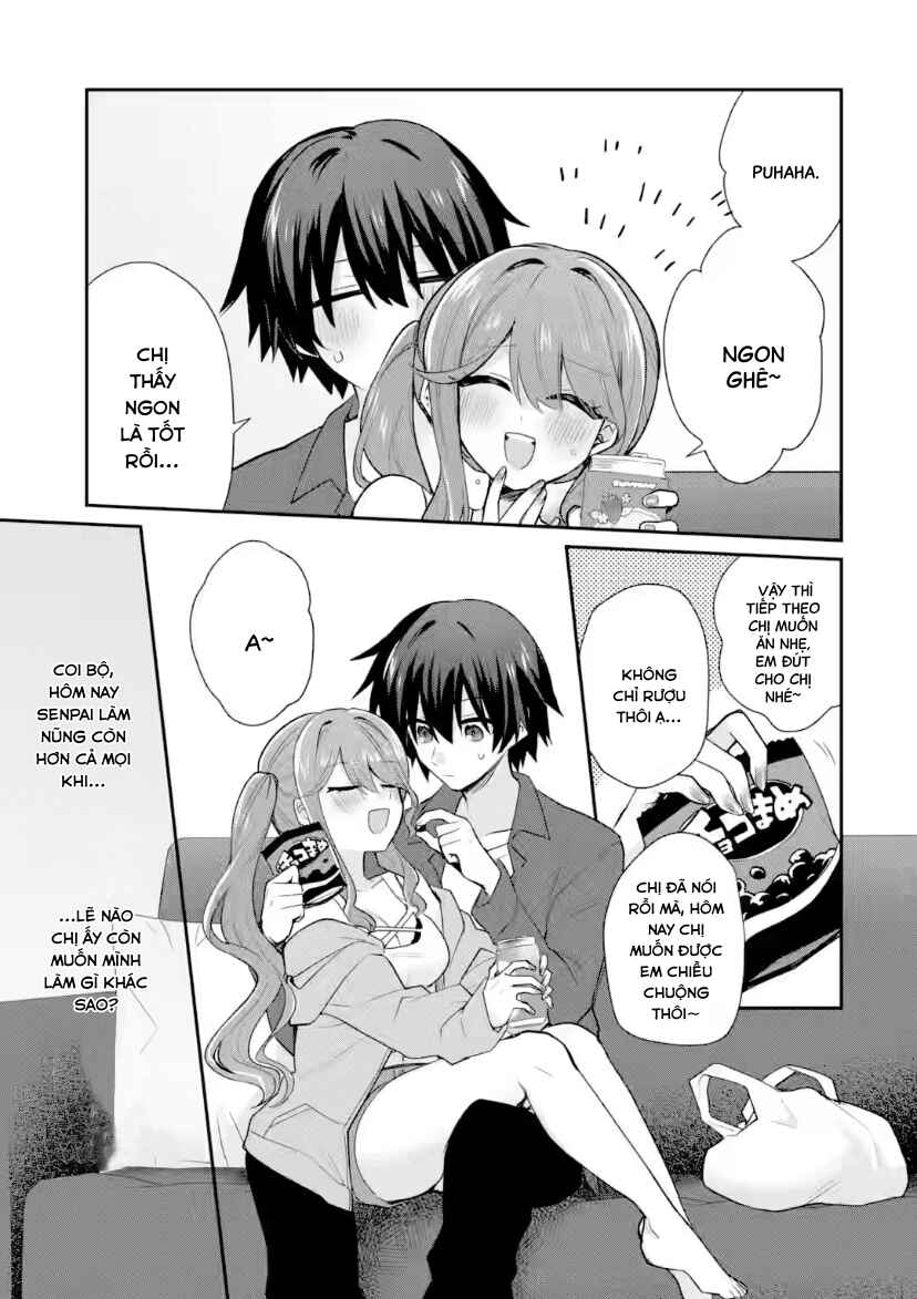 Osake to Senpai Kanojo to no Amaama Doukyo Lovecome wa Nijuusai ni Natte kara Chapter 5 - Page 8