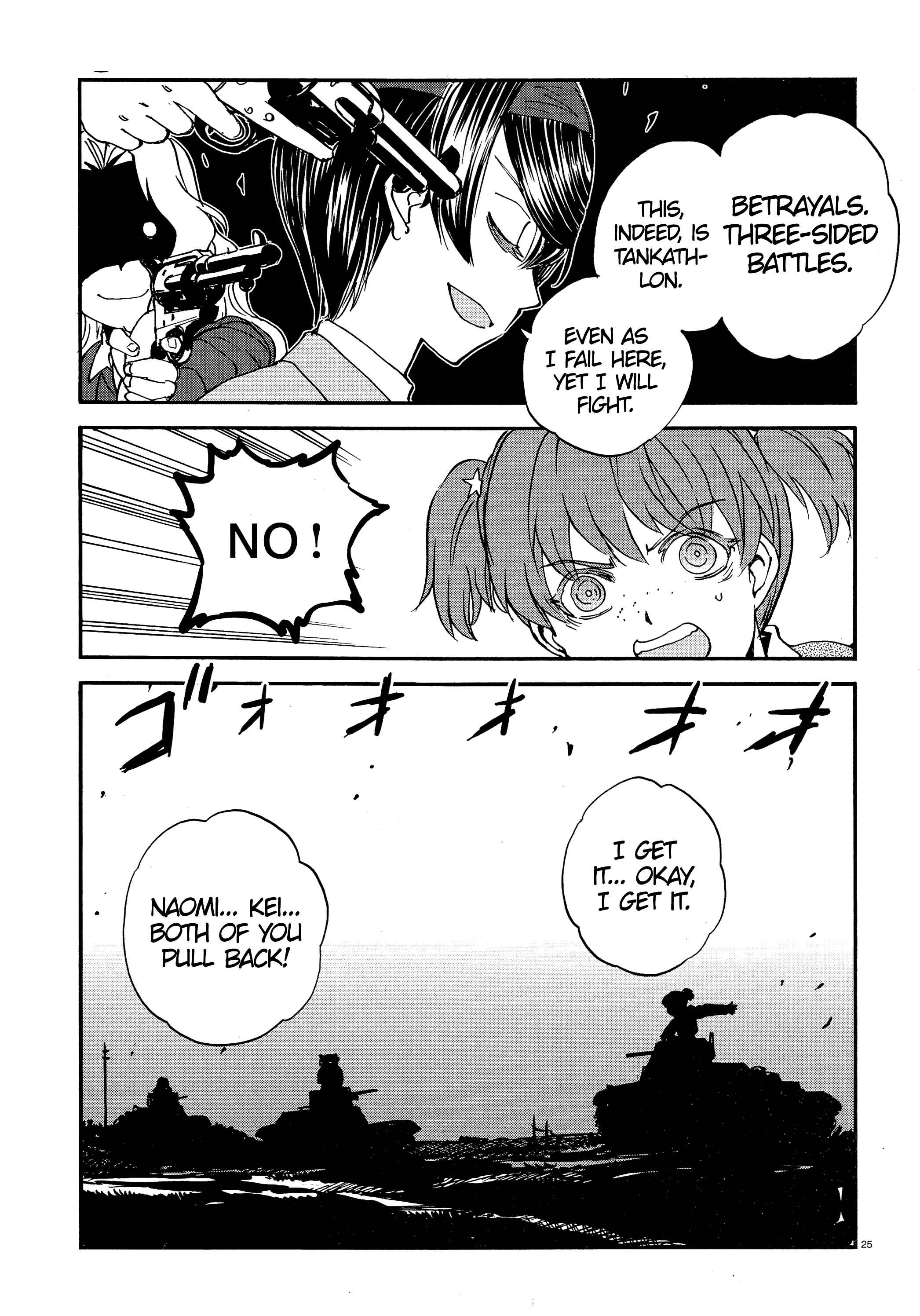 Girls und Panzer: Ribbon no Musha Chapter 26 - Page 23