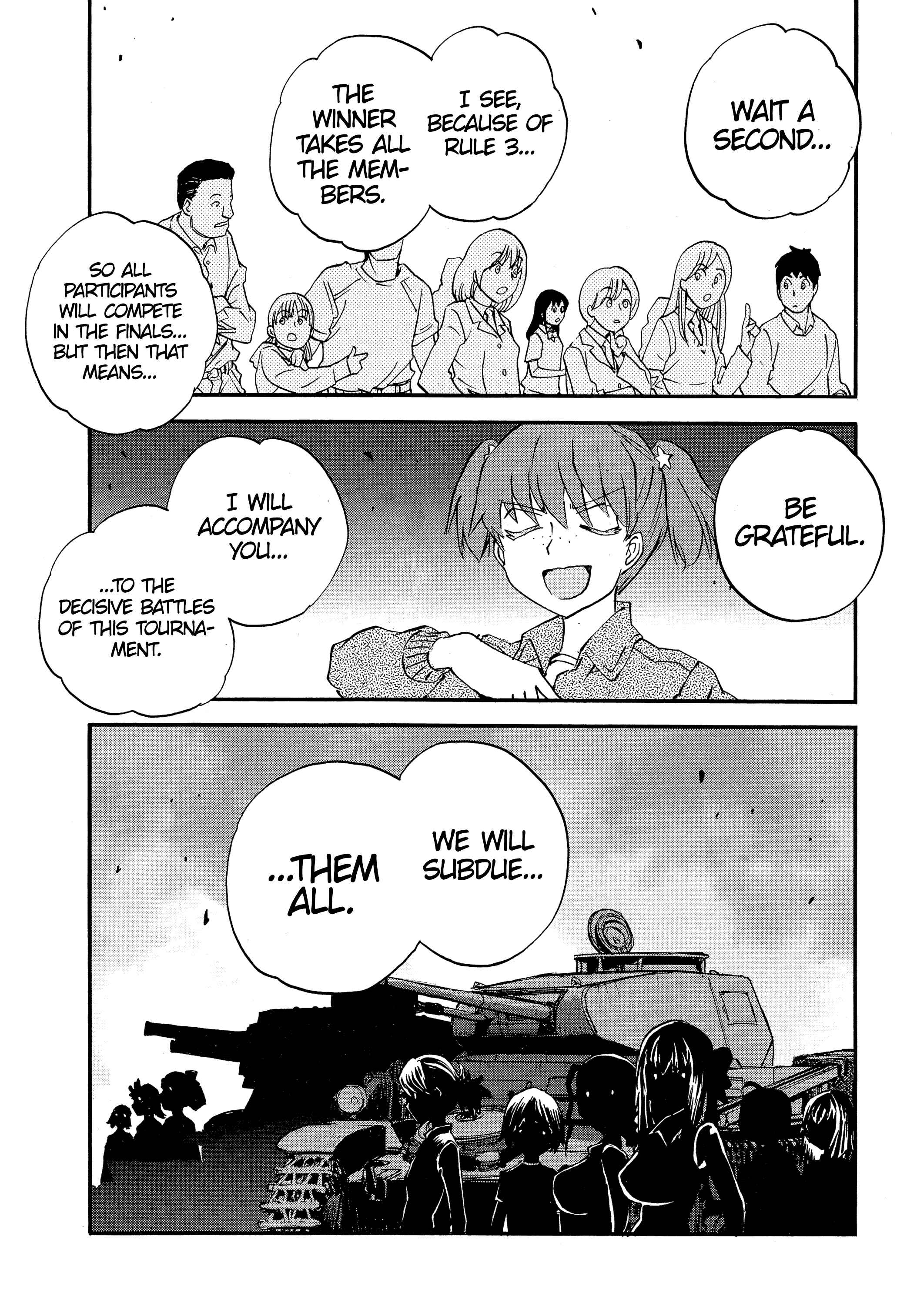 Girls und Panzer: Ribbon no Musha Chapter 26 - Page 35