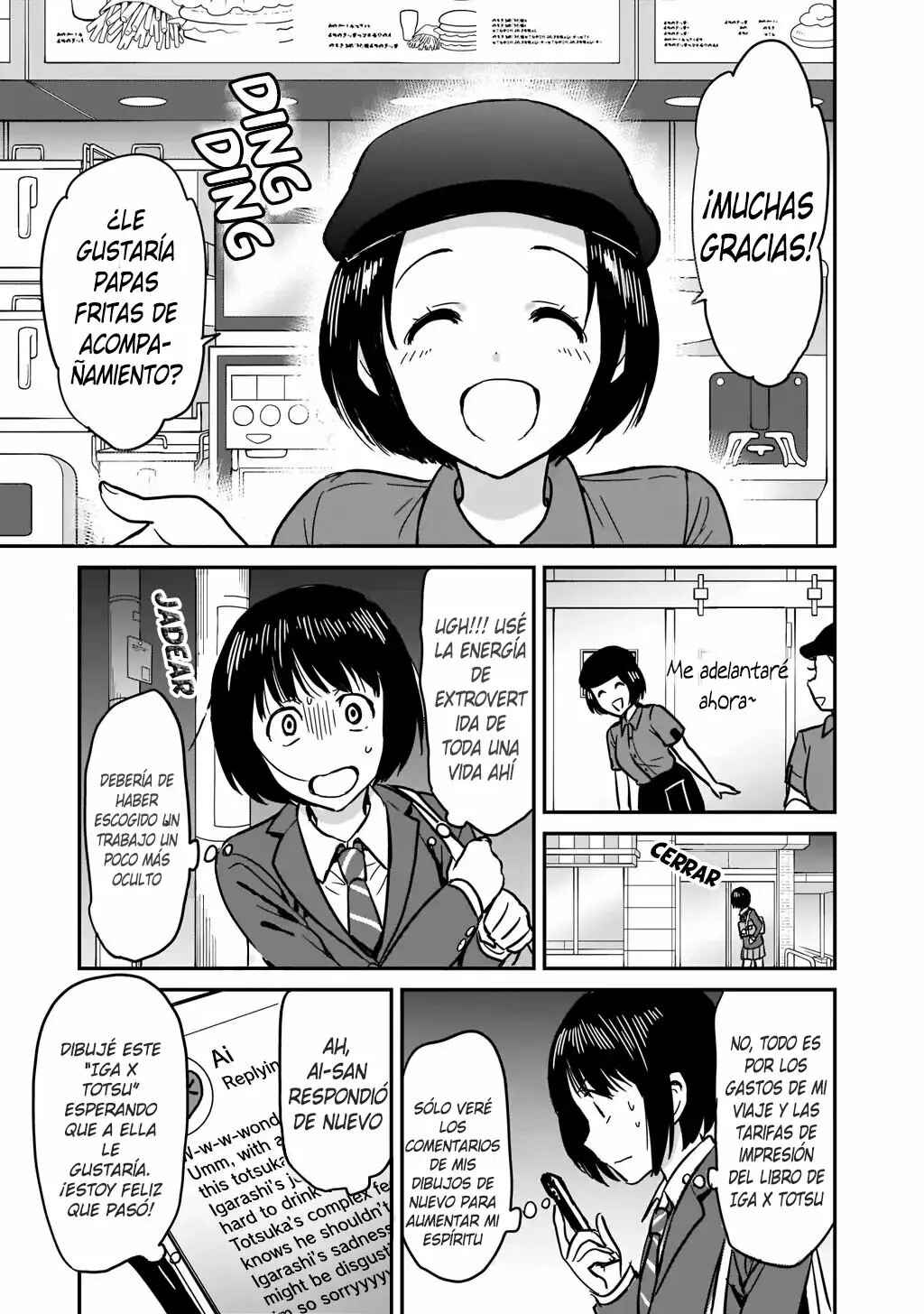 Kami Eshi JK to OL Fujoshi Chapter 1 - Page 19