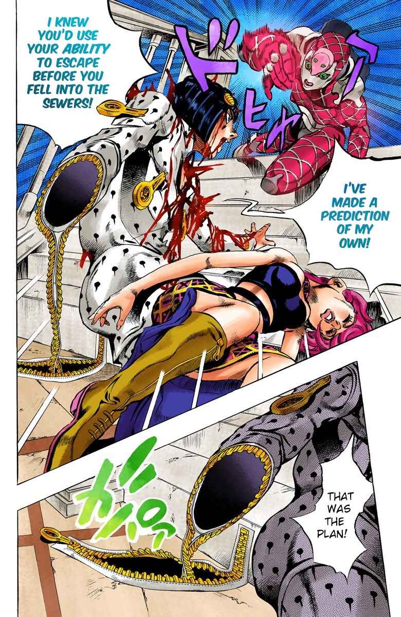 JoJo no Kimyou na Bouken: Part 5 - Ougon no Kaze Color-ban Chapter 82 - Page 10