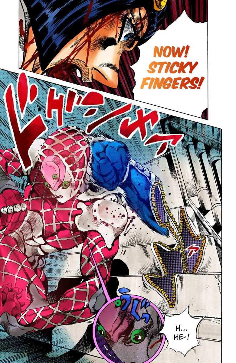 JoJo no Kimyou na Bouken: Part 5 - Ougon no Kaze Color-ban Chapter 82 - Page 11
