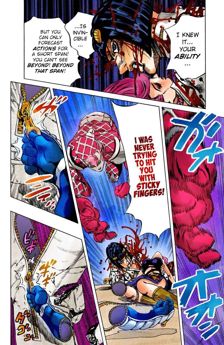JoJo no Kimyou na Bouken: Part 5 - Ougon no Kaze Color-ban Chapter 82 - Page 16