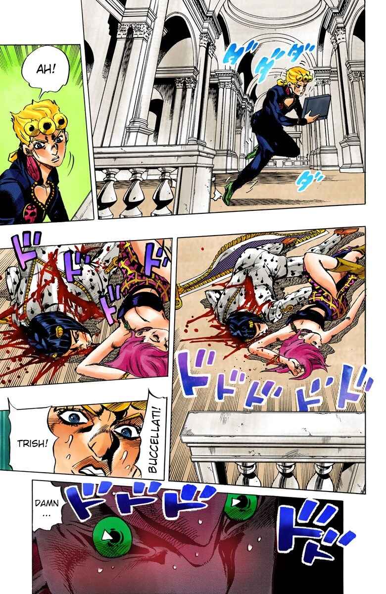 JoJo no Kimyou na Bouken: Part 5 - Ougon no Kaze Color-ban Chapter 82 - Page 19