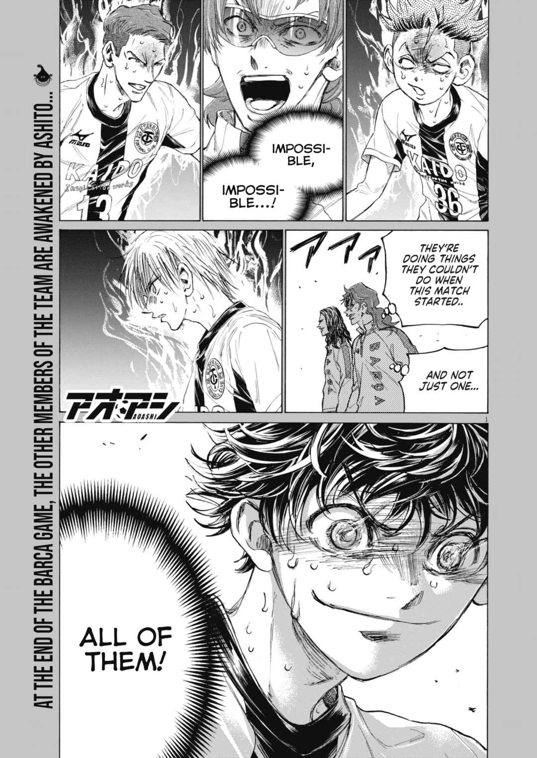 Ao Ashi Chapter 403 - Page 2