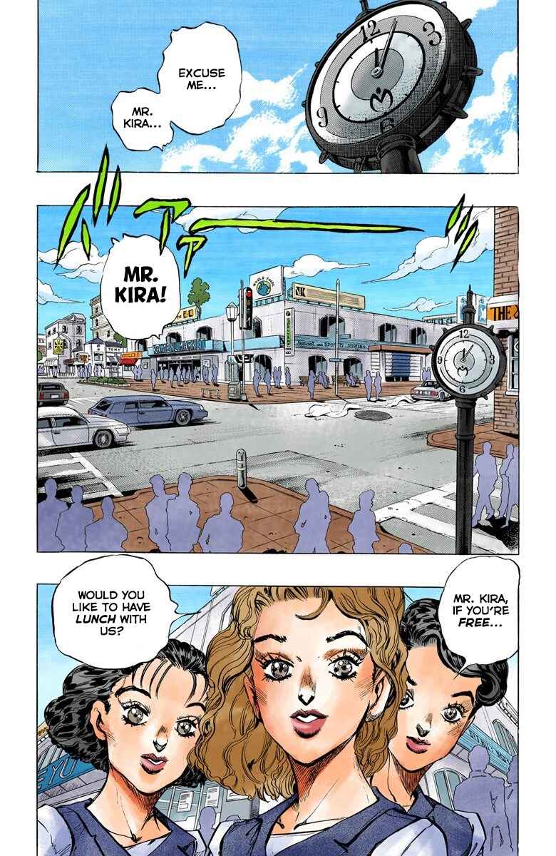 JoJo no Kimyou na Bouken: Part 4 - Diamond wa Kudakenai Color-ban Chapter 77 - Page 4