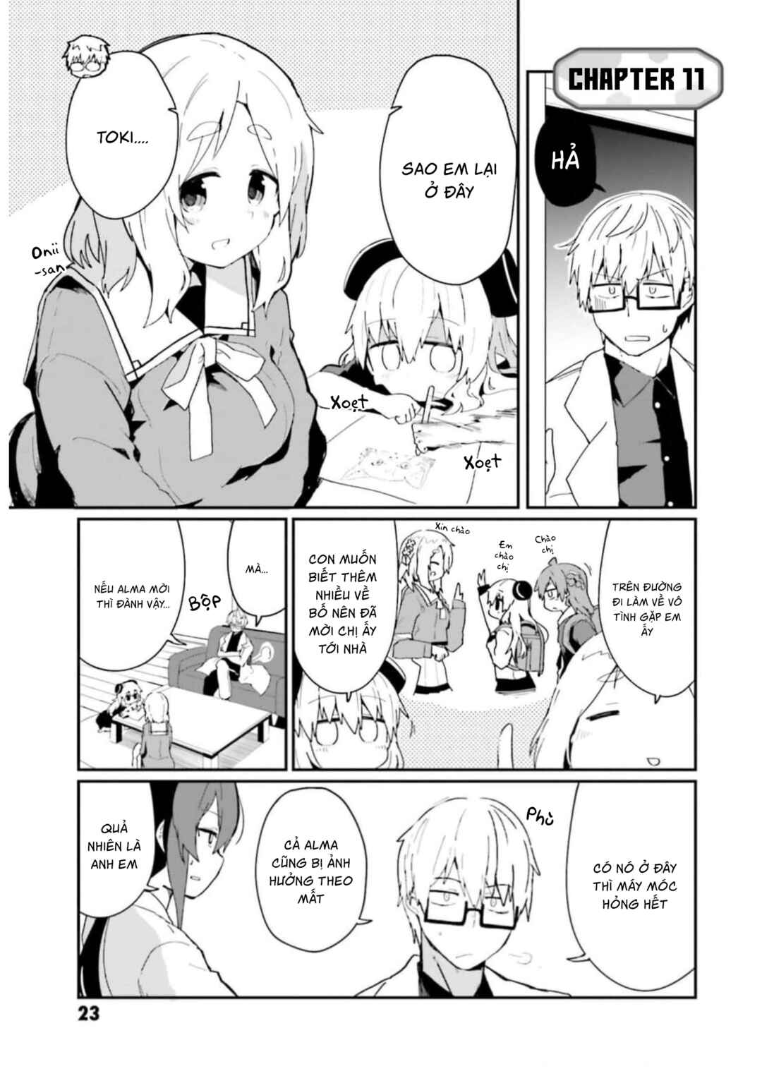 Alma-chan wa Kazoku ni Naritai Chapter 11 - Page 2