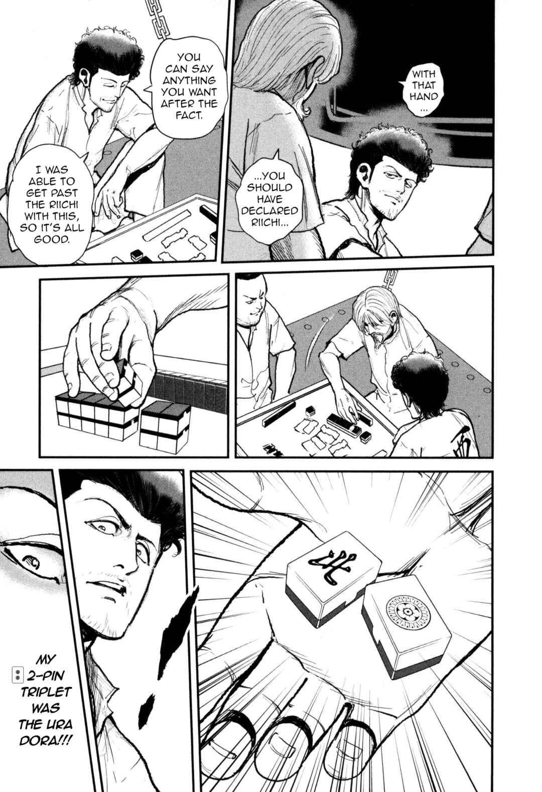 Washizu - Enma's Mahjong Chapter 50 - Page 15