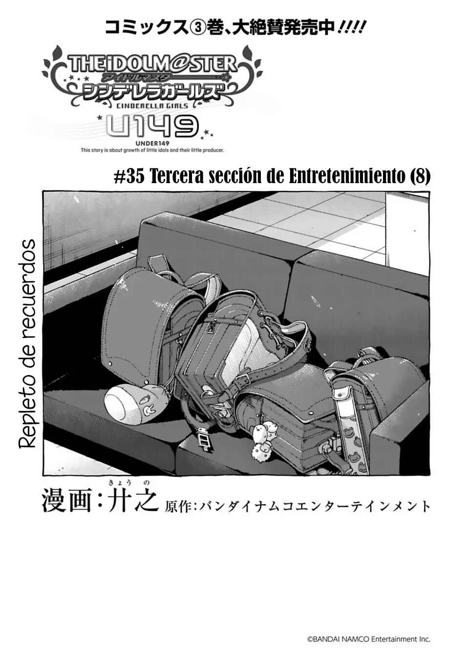 THE iDOLM@STER Cinderella Girls - U149 Chapter 35 - Page 3