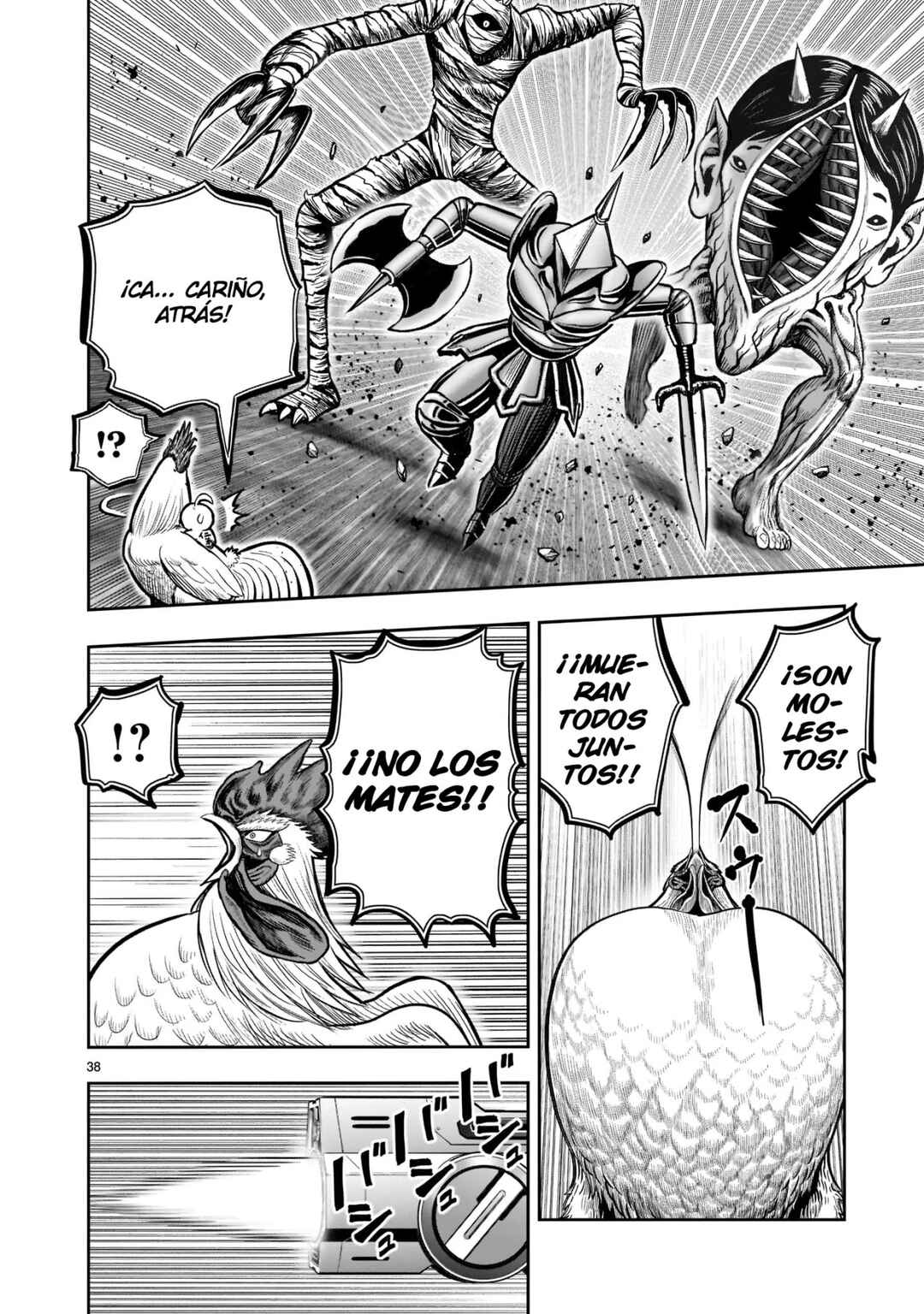 Niwatori Fighter Chapter 22 - Page 36