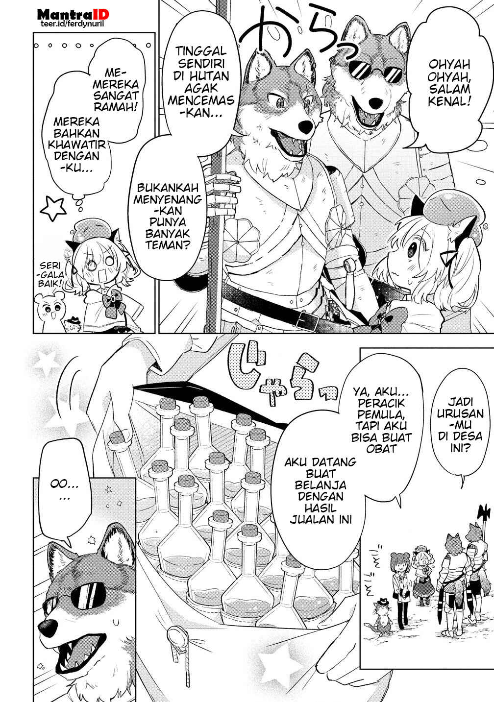 Nekomimi Shoujo wa Mori de Slow Life wo Okuritai ~Mofumofu wa Shomou Shimashita ga, Seijo to ka Ouji-sama to ka wa Chuumongai desu~ Chapter 6.1 - Page 4