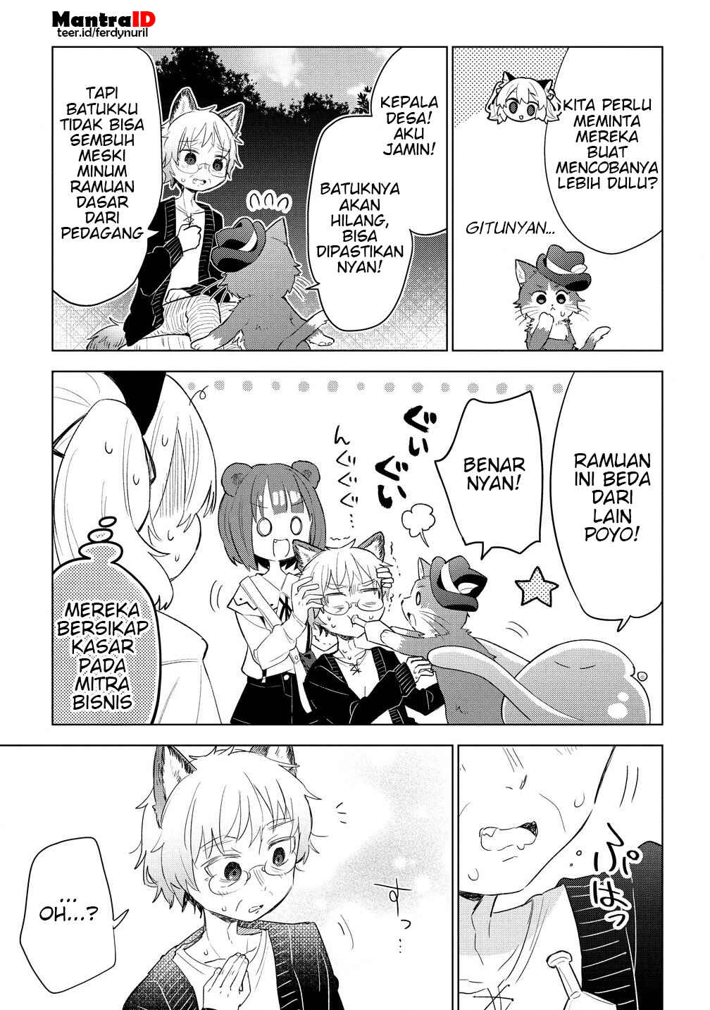 Nekomimi Shoujo wa Mori de Slow Life wo Okuritai ~Mofumofu wa Shomou Shimashita ga, Seijo to ka Ouji-sama to ka wa Chuumongai desu~ Chapter 6.1 - Page 9