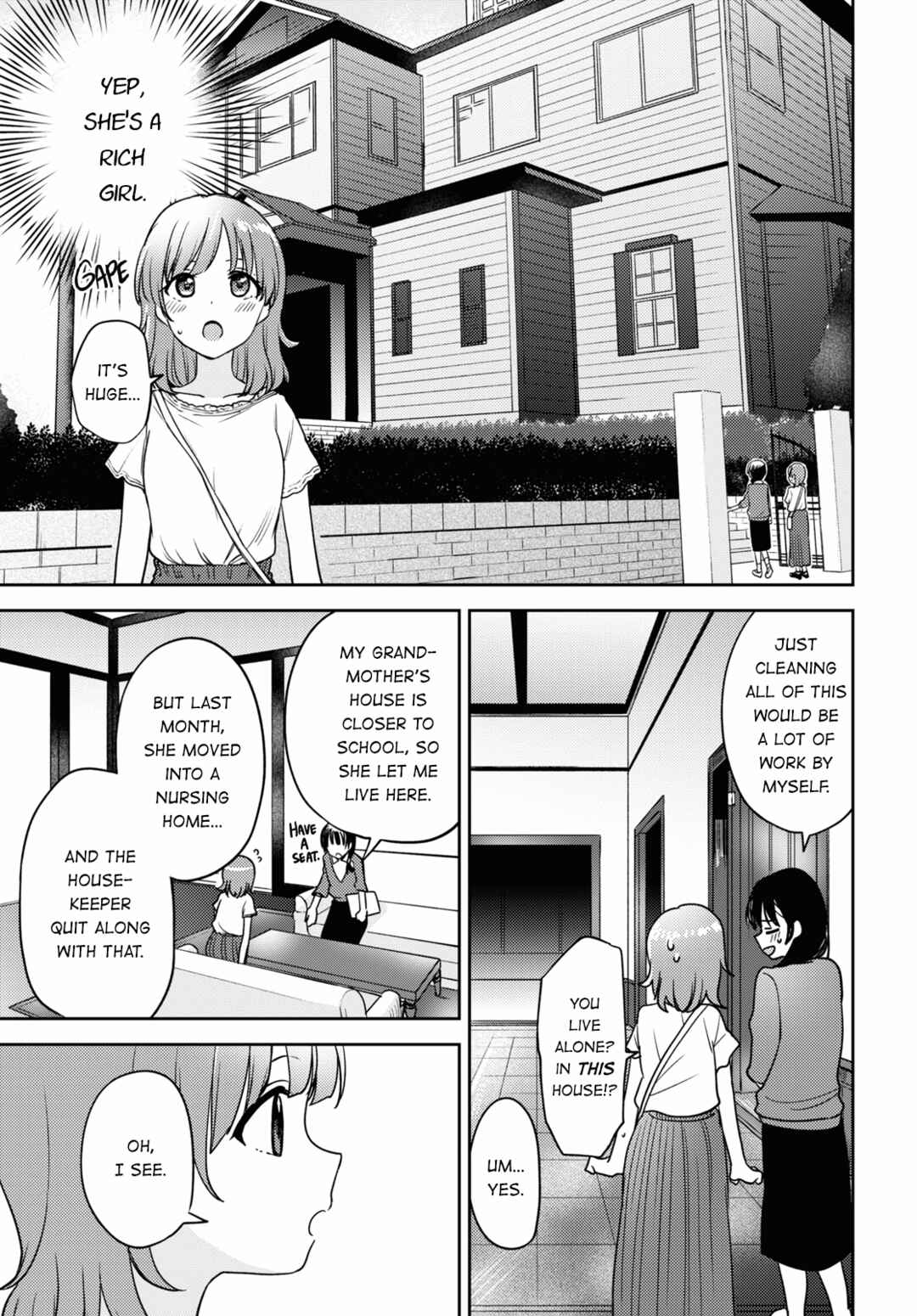 Asumi-chan wa Les Fuuzoku ni Kyoumi ga Arimasu! Chapter 10 - Page 13