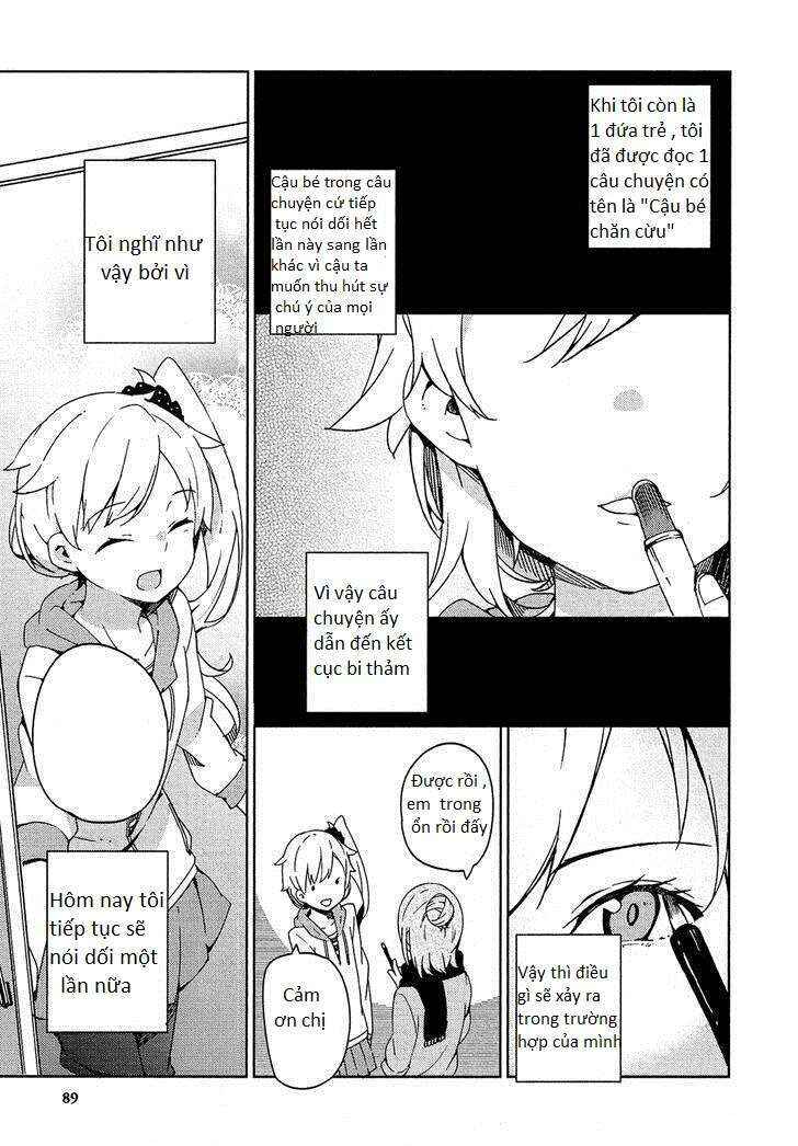 Ookami Shounen wa Kyou mo Uso wo Kasaneru Chapter 3 - Page 1