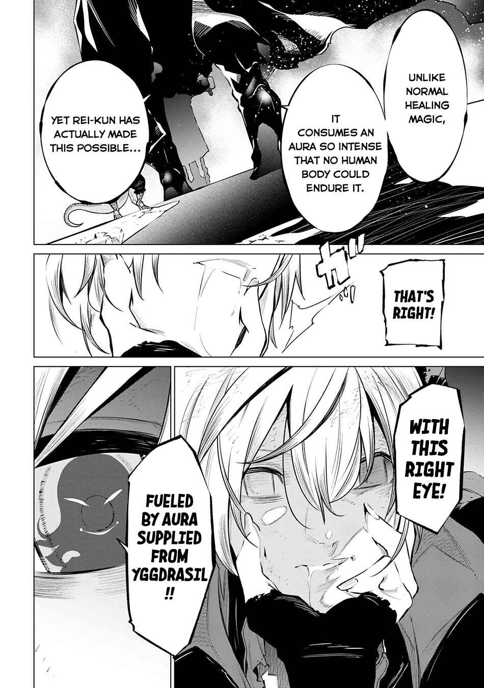 SSS-Rank Dungeon de Knife Ippon Tewatasare Tsuihou Sareta Shiro Madoushi - Yggdrasil no Noroi ni Yori Jakuten de Aru Maryoku Fusoku wo Kokufukushi Sekai Saikyou e to Itaru Chapter 21.1 - Page 9