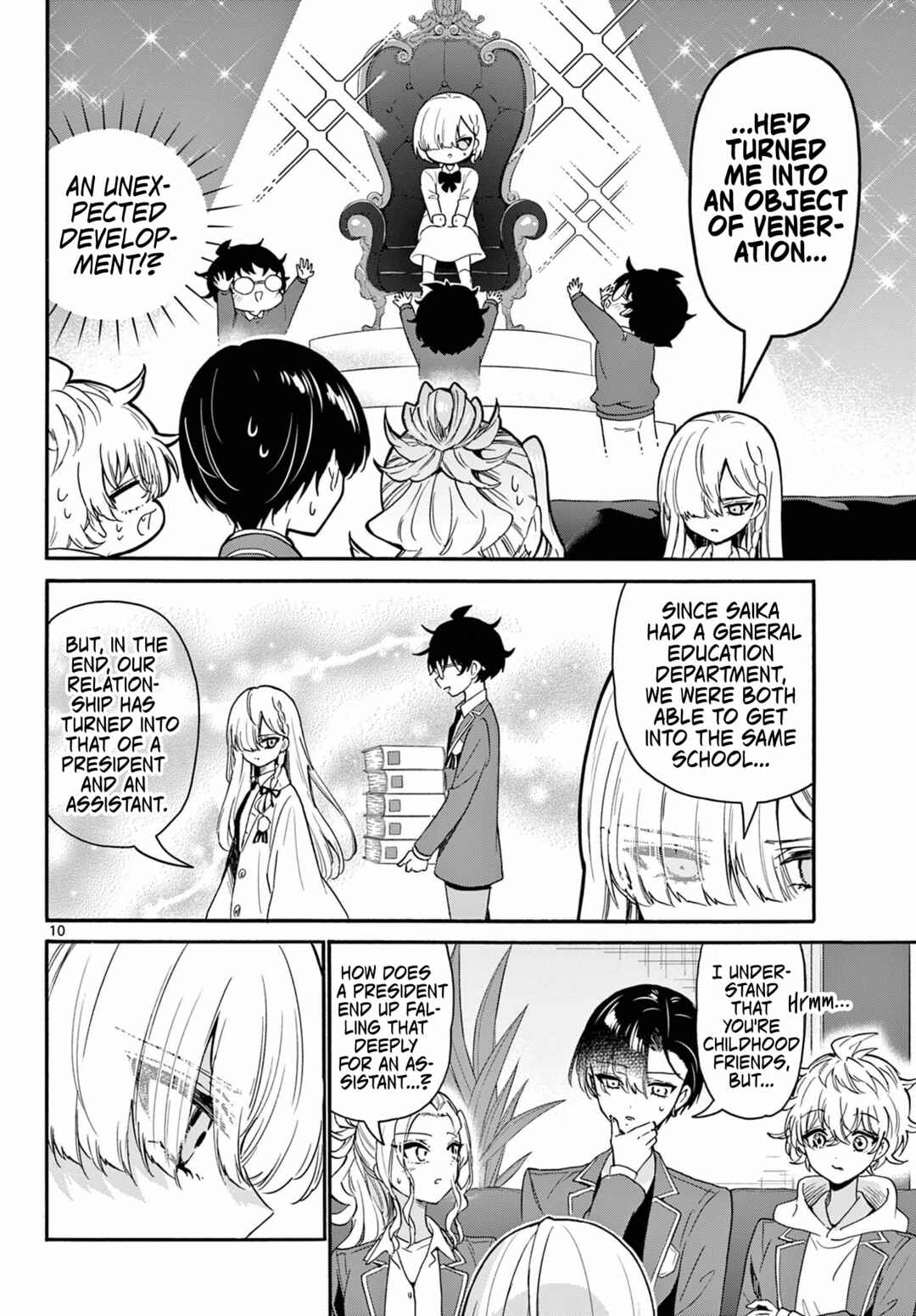 Mikadono Sanshimai wa Angai, Choroi. Chapter 157 - Page 10