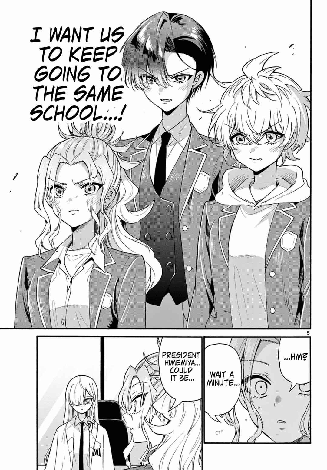 Mikadono Sanshimai wa Angai, Choroi. Chapter 157 - Page 5