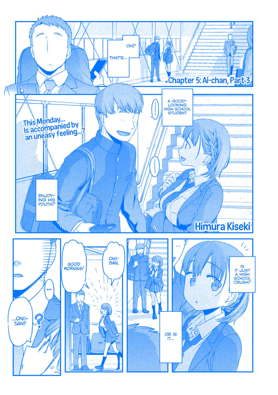 Getsuyoubi no Tawawa (Blue) (Fan Colored) Chapter 5 - Page 2