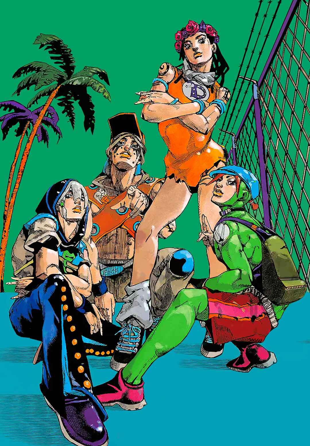JoJo no Kimyou na Bouken Dai-9-bu: The JOJOLands Chapter 7 - Page 1