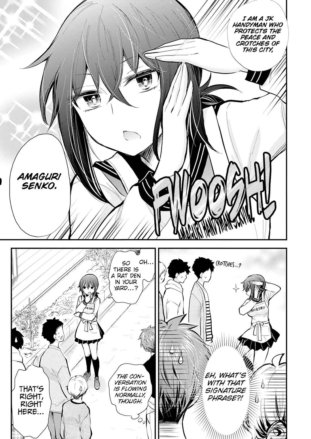Henjo ~Hen na Joshi Kousei Amaguri Senko~ Chapter 116 - Page 6