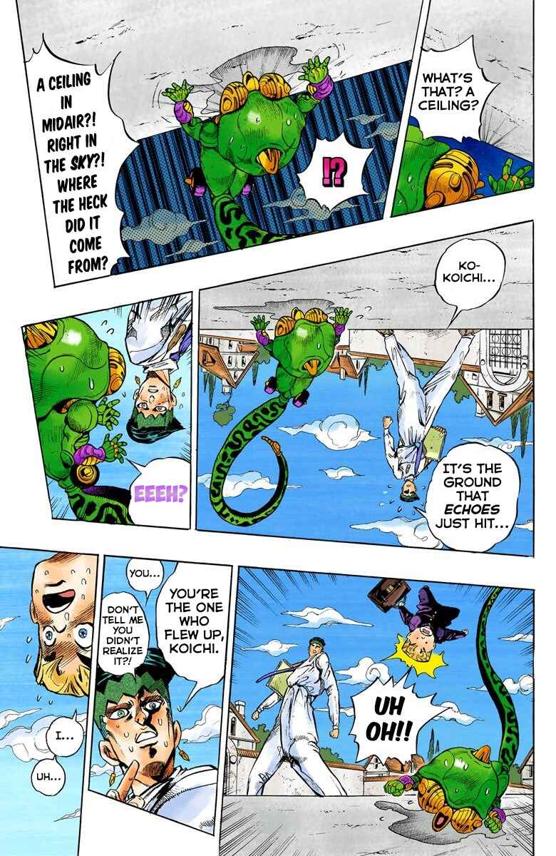JoJo no Kimyou na Bouken: Part 4 - Diamond wa Kudakenai Color-ban Chapter 67 - Page 8
