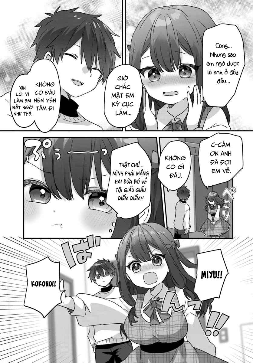 Daigaku Nyuugakuji Kara Uwasa Sareteita Bishoujo San Shimai, Ikiwakareteita Gimai Datta. Chapter 7 - Page 15