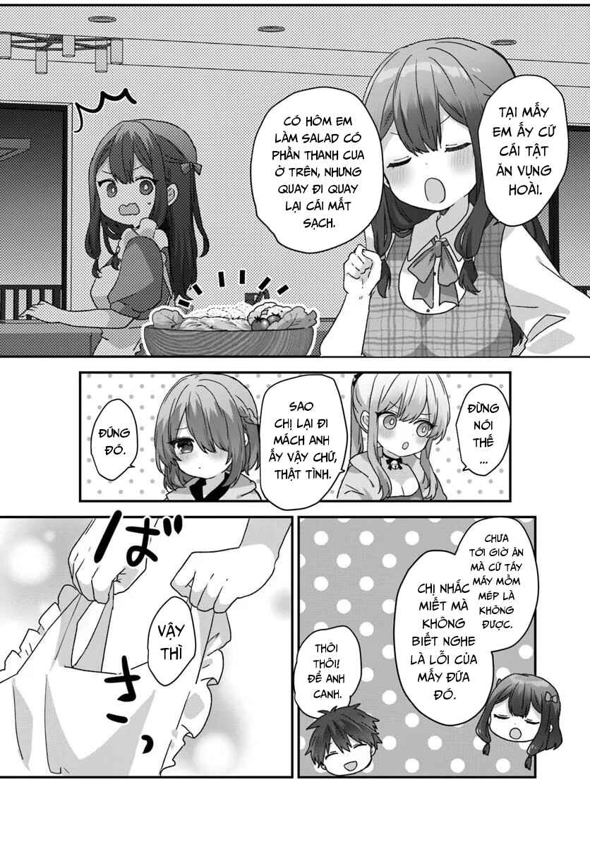 Daigaku Nyuugakuji Kara Uwasa Sareteita Bishoujo San Shimai, Ikiwakareteita Gimai Datta. Chapter 7 - Page 18