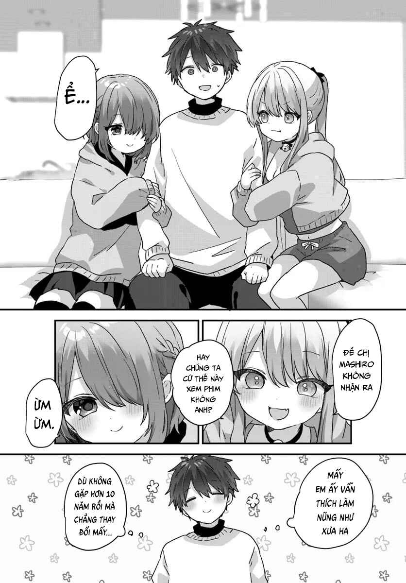 Daigaku Nyuugakuji Kara Uwasa Sareteita Bishoujo San Shimai, Ikiwakareteita Gimai Datta. Chapter 7 - Page 20