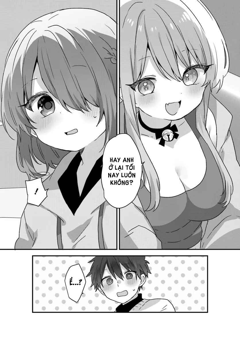 Daigaku Nyuugakuji Kara Uwasa Sareteita Bishoujo San Shimai, Ikiwakareteita Gimai Datta. Chapter 7 - Page 23
