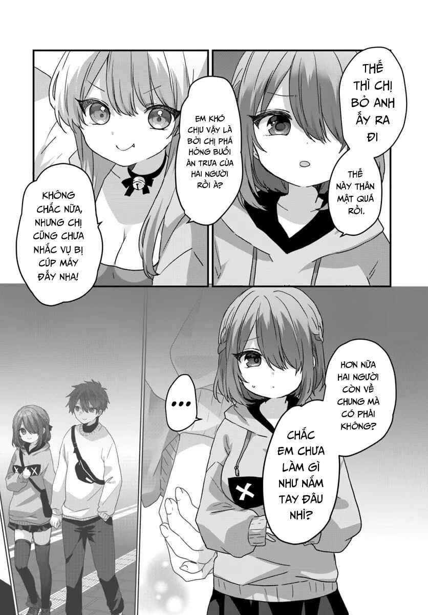 Daigaku Nyuugakuji Kara Uwasa Sareteita Bishoujo San Shimai, Ikiwakareteita Gimai Datta. Chapter 7 - Page 6