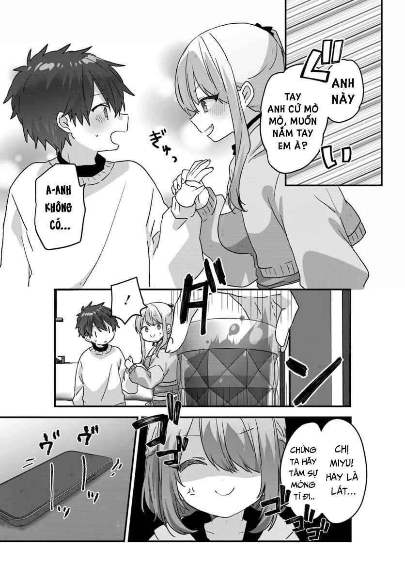 Daigaku Nyuugakuji Kara Uwasa Sareteita Bishoujo San Shimai, Ikiwakareteita Gimai Datta. Chapter 7 - Page 8