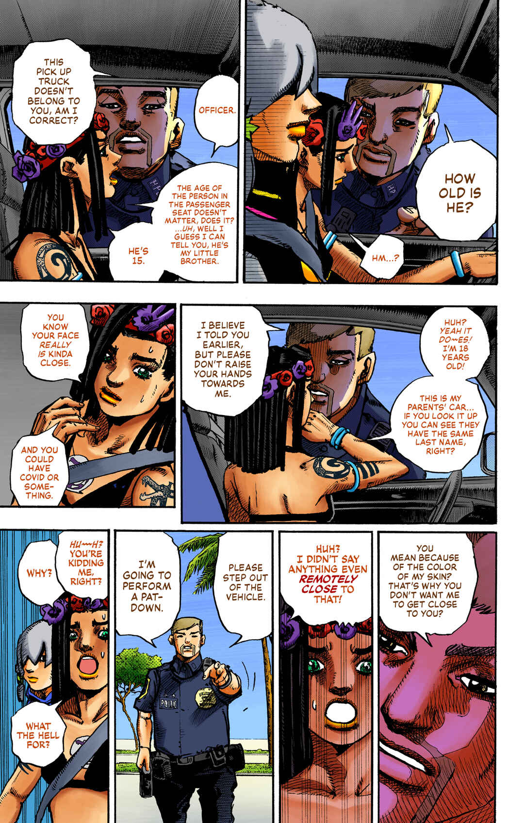 JoJo no Kimyou na Bouken Dai-9-bu: The JOJOLands Color-ban Chapter 1 - Page 15