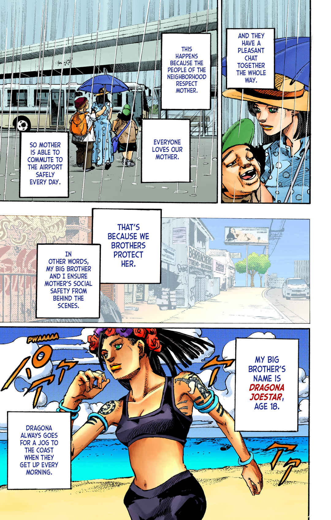 JoJo no Kimyou na Bouken Dai-9-bu: The JOJOLands Color-ban Chapter 1 - Page 40
