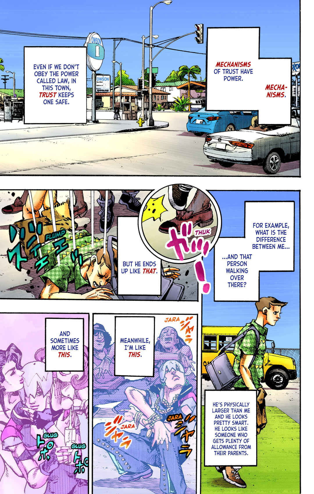 JoJo no Kimyou na Bouken Dai-9-bu: The JOJOLands Color-ban Chapter 1 - Page 48