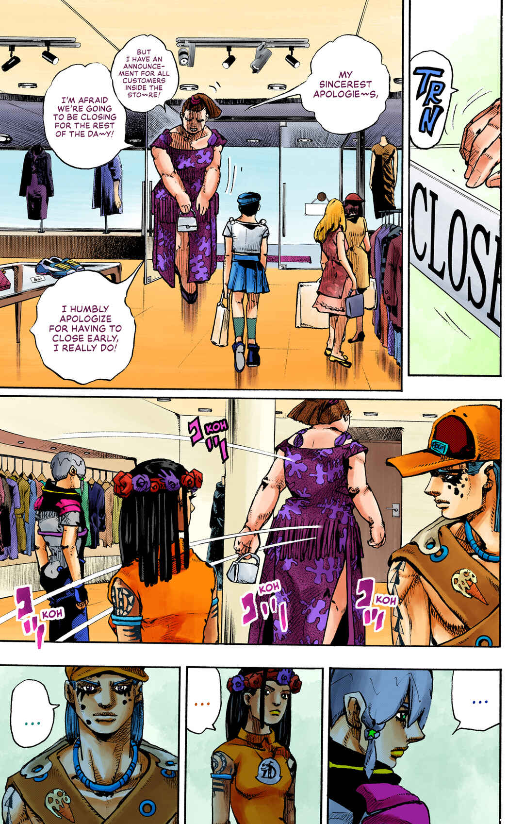 JoJo no Kimyou na Bouken Dai-9-bu: The JOJOLands Color-ban Chapter 1 - Page 55