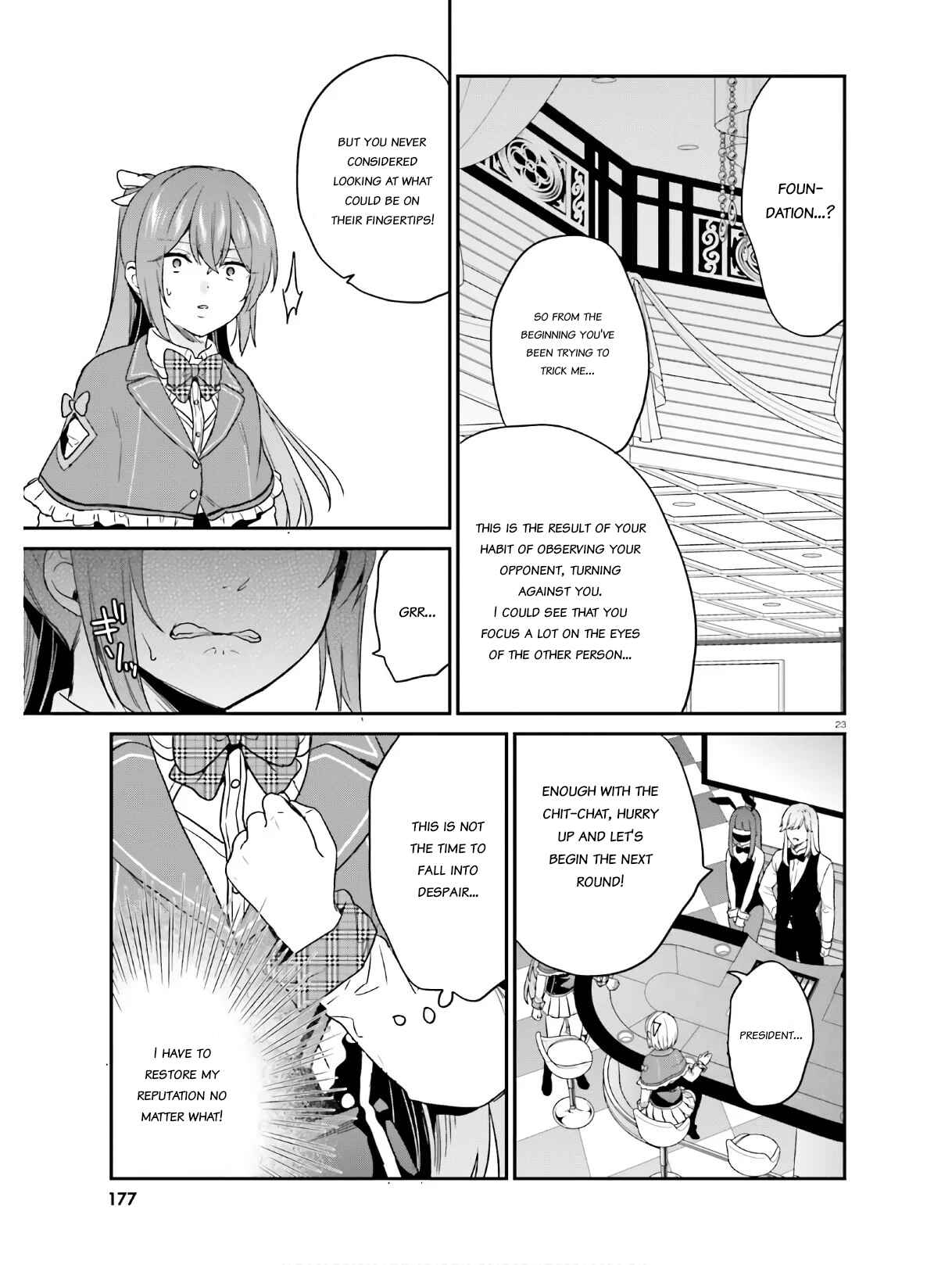 Jishou F-Rank no Oniisama ga Game de Hyouka sareru Gakuen no Chouten ni Kunrin suru Sou desu yo? Chapter 22 - Page 23
