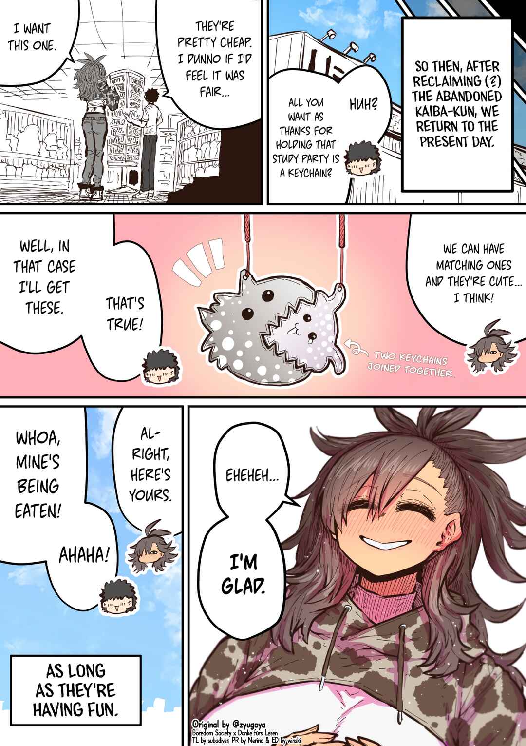 Being Targeted by Hyena-chan Chapter 26 - Page 4