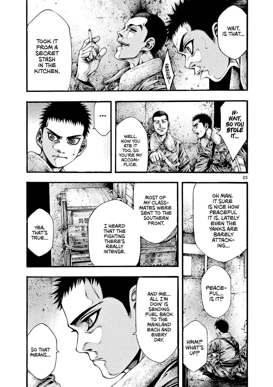 Kyokuhoku no Geroy ~8-gatsu 17-nichi no Kaisen~ Chapter 3 - Page 22