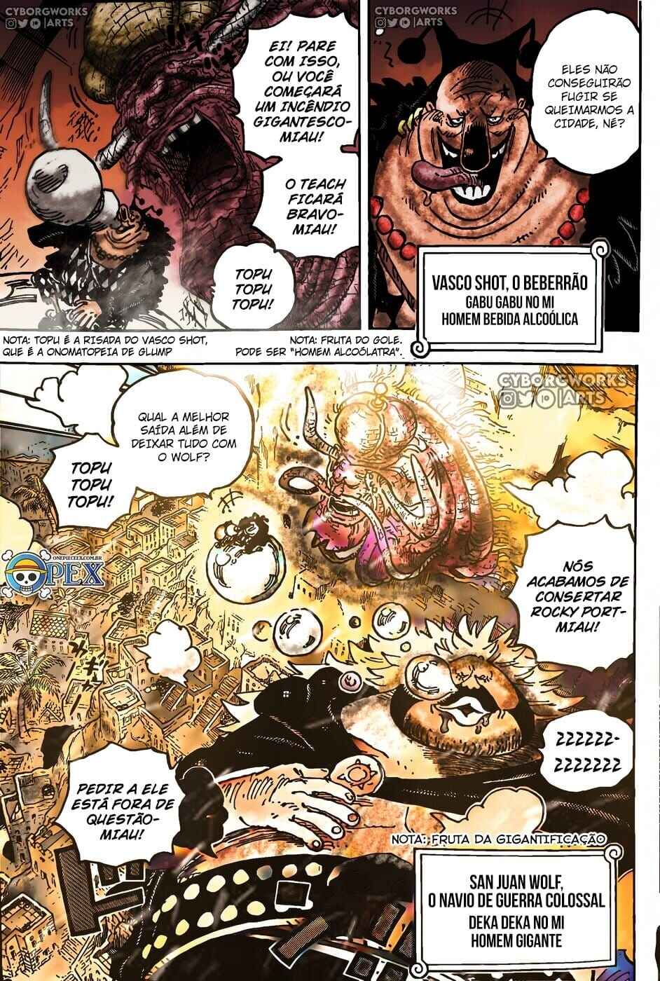 One Piece (Official Colored) Chapter 1080 - Page 6