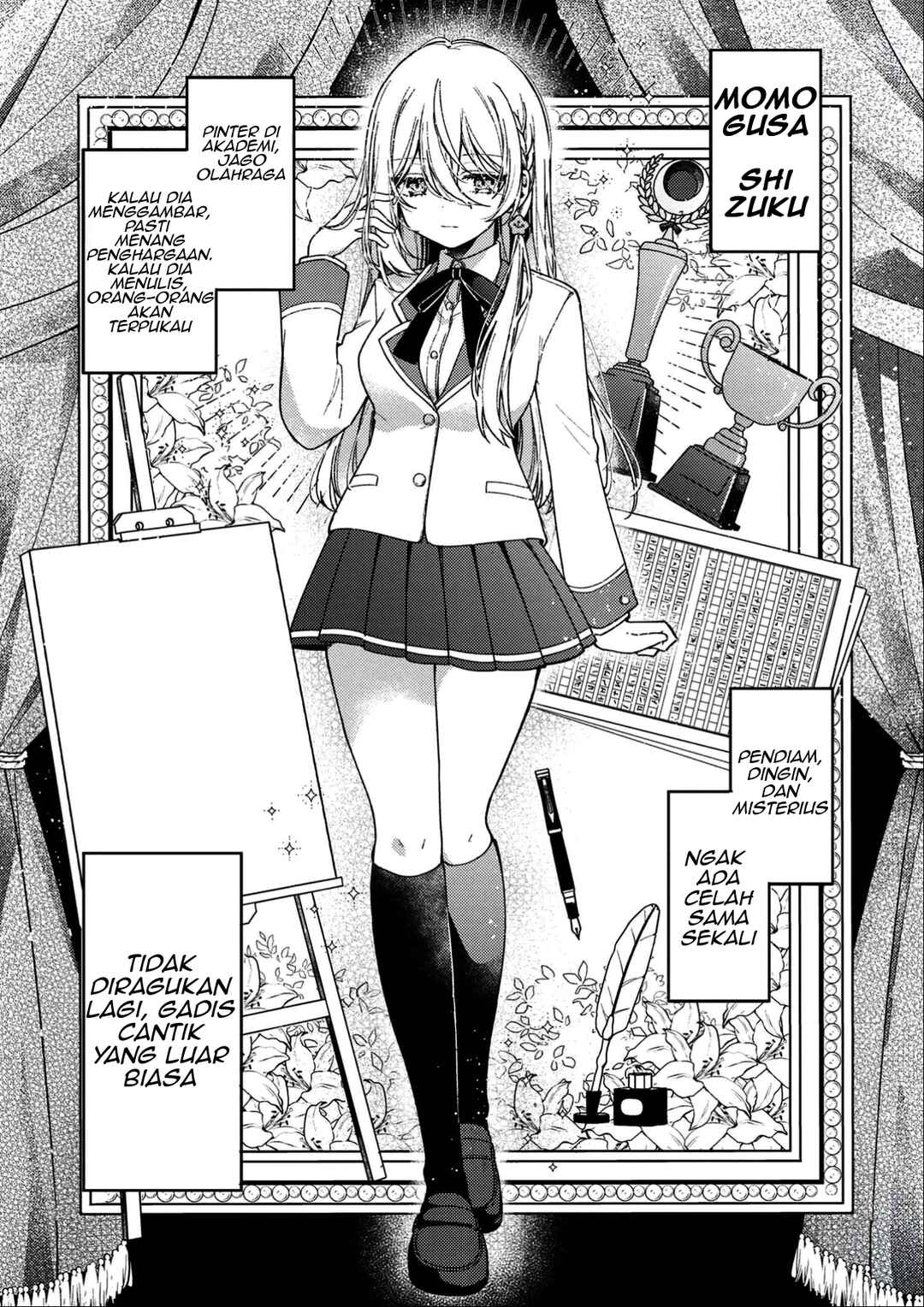 Momogusa-san ga Monogusa Sugiru!! Chapter 1 - Page 1