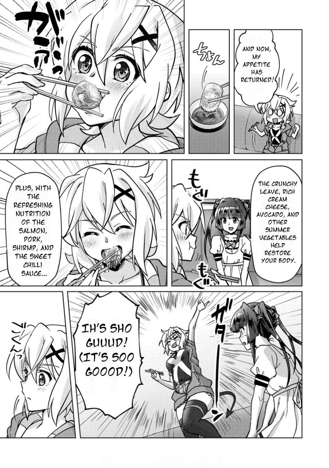 Senki Kanshoku Symphogear ~Shirabemeshi~ Chapter 43 - Page 14